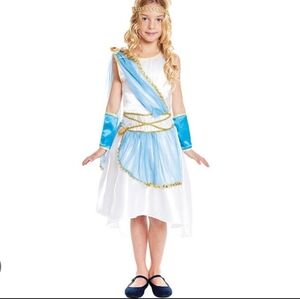 Teen Greek Goddess Costume With Accessories - Size Xl 14-16 NWT